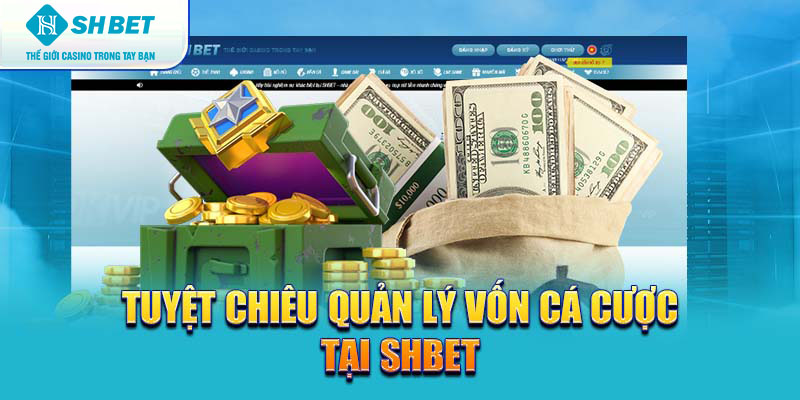 Tuyệt chiêu quản lý vốn cá cược tại SHBET